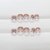 12 Sizes-24 Pcs Press On Nails R908