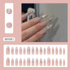 12 Sizes-24 Pcs Press On Nails MY081