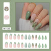 12 Sizes-24 Pcs Press On Nails W1535