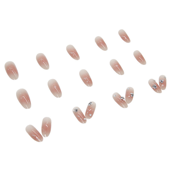 12 Sizes-24 Pcs Press On Nails Z237