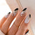 12 Sizes-24 Pcs Press On Nails Y103