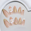 12 Sizes-24 Pcs Press On Nails Z1111