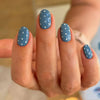 12 Sizes-24 Pcs Press On Nails C1699