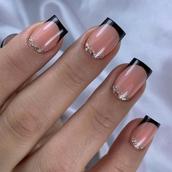 12 Sizes-24 Pcs Press On Nails C760