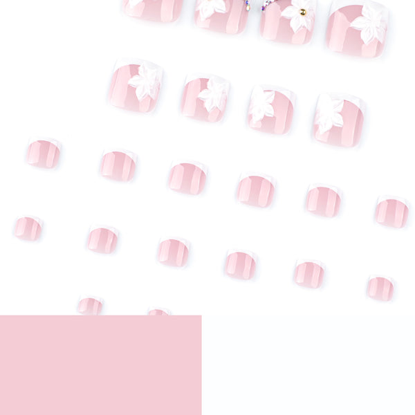 12 Sizes-24 Pcs Press On Nails JP3811