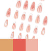 12 Sizes-24 Pcs Press On Nails JP4345