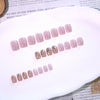 12 Sizes-24 Pcs Press On Nails JL0696