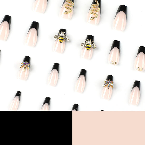 12 Sizes-24 Pcs Press On Nails JP2462