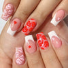 12 Sizes-24 Pcs Press On Nails Y487