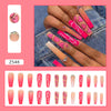 12 Sizes-24 Pcs Press On Nails Z548