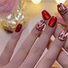 12 Sizes-24 Pcs Press On Nails MY110