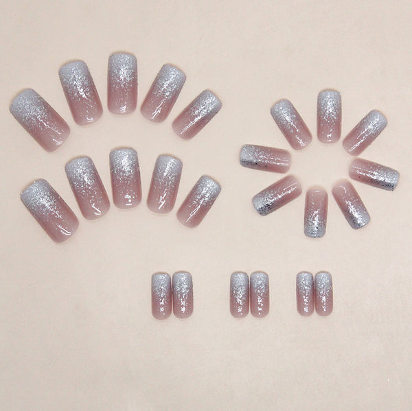 12 Sizes-24 Pcs Press On Nails W1471