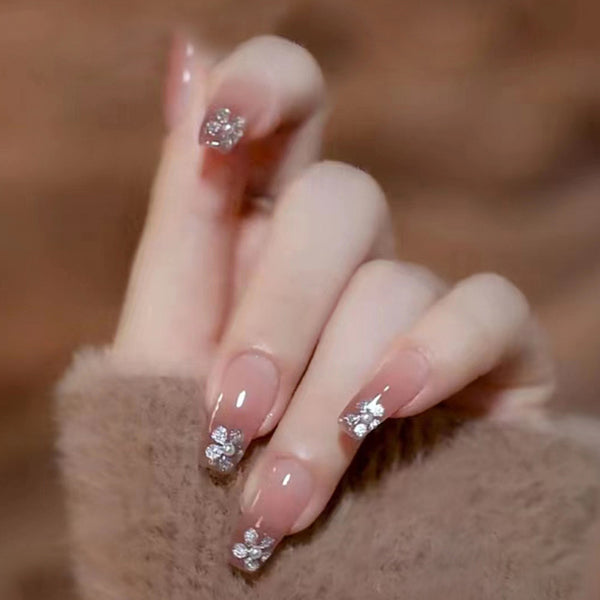 12 Sizes-24 Pcs Press On Nails Z419