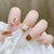 12 Sizes-24 Pcs Press On Nails R715