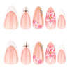 12 Sizes-24 Pcs Press On Nails JP4266