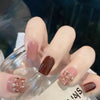 12 Sizes-24 Pcs Press On Nails Z442