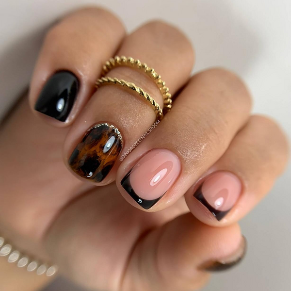 12 Sizes-24 Pcs Press On Nails ST2028