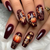 12 Sizes-24 Pcs Press On Nails TB-94