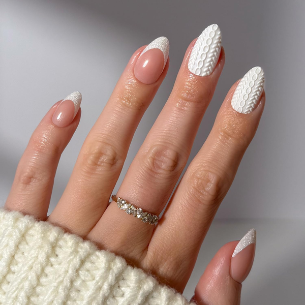 12 Sizes-24 Pcs Press On Nails W248F