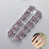 Mini Micro Nail Rhinestones – Ultra Small Acrylic Flatback Irregular Gems for Press-On Nails & Nail Art