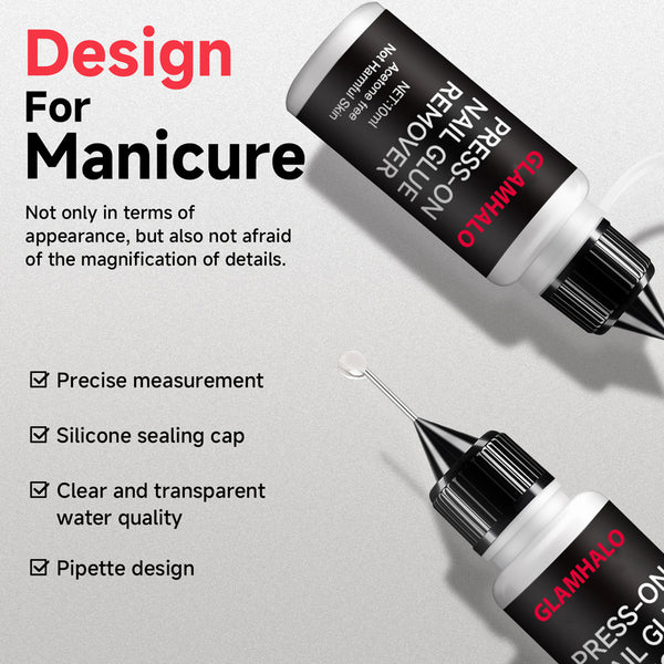 Nail Glue Remover 20ml – Gentle, Acetone-Free, No Nail Damage