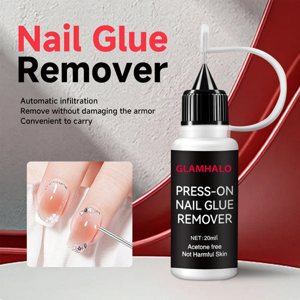 Nail Glue Remover 20ml – Gentle, Acetone-Free, No Nail Damage