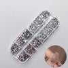 Mini Micro Nail Rhinestones – Ultra Small Acrylic Flatback Irregular Gems for Press-On Nails & Nail Art