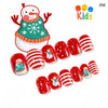 Mini Press On Nails For Kids 24Pcs-12Size