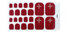 12 Sizes-24 Pcs Press On Nails 1QD041
