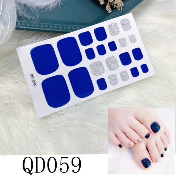 12 Sizes-24 Pcs Press On Nails 1QD041