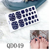 12 Sizes-24 Pcs Press On Nails 1QD041