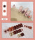 12 Sizes-24 Pcs Press On Nails R041