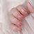 12 Sizes-24 Pcs Press On Nails JP649