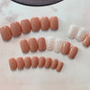 12 Sizes-24 Pcs Press On Nails JP677