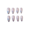 12 Sizes-24 Pcs Press On Nails jp735-laser-ombre