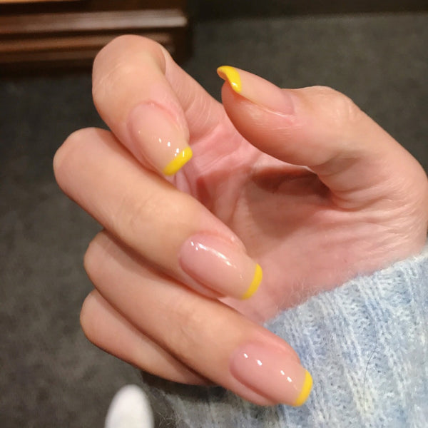 12 Sizes-24 Pcs Press On Nails JP742