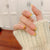 12 Sizes-24 Pcs Press On Nails JP742