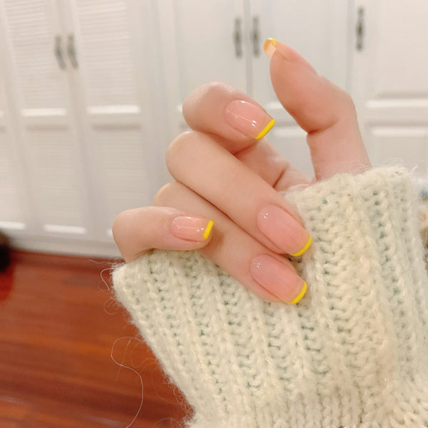 12 Sizes-24 Pcs Press On Nails JP742
