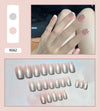 12 Sizes-24 Pcs Press On Nails R041