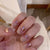 12 Sizes-24 Pcs Press On Nails JP753