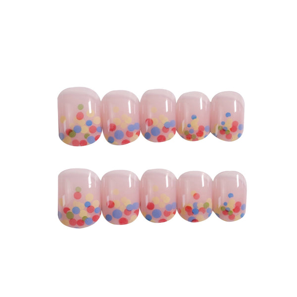 12 Sizes-24 Pcs Press On Nails JP750
