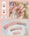 12 Sizes-24 Pcs Press On Nails Z001