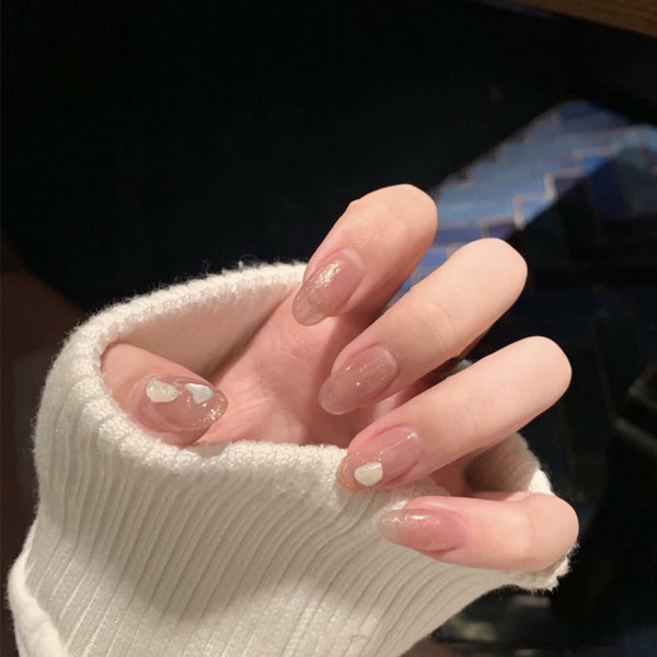 12 Sizes-24 Pcs Press On Nails Z006