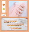 12 Sizes-24 Pcs Press On Nails R081