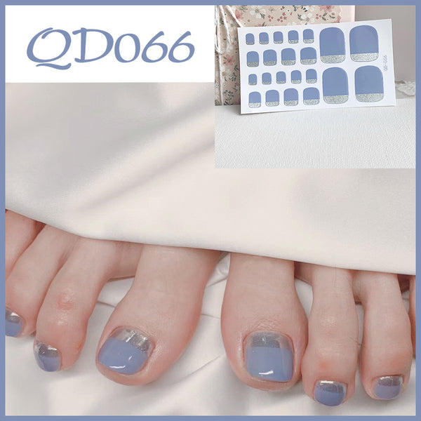 12 Sizes-24 Pcs Press On Nails QD62
