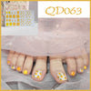 12 Sizes-24 Pcs Press On Nails QD62