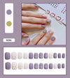 12 Sizes-24 Pcs Press On Nails R081