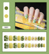 12 Sizes-24 Pcs Press On Nails R081