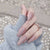 12 Sizes-24 Pcs Press On Nails MOS011