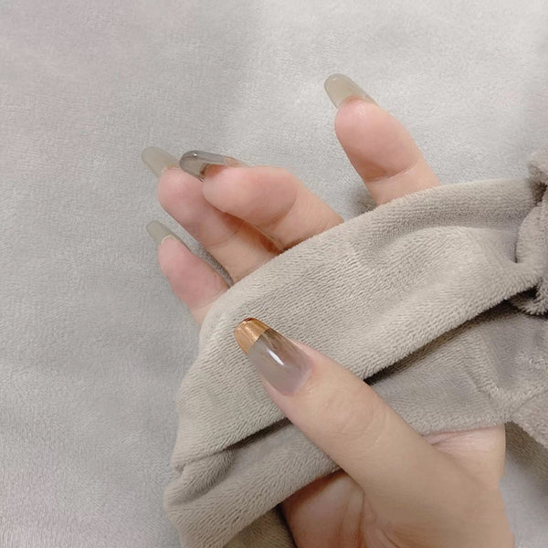12 Sizes-24 Pcs Press On Nails R099